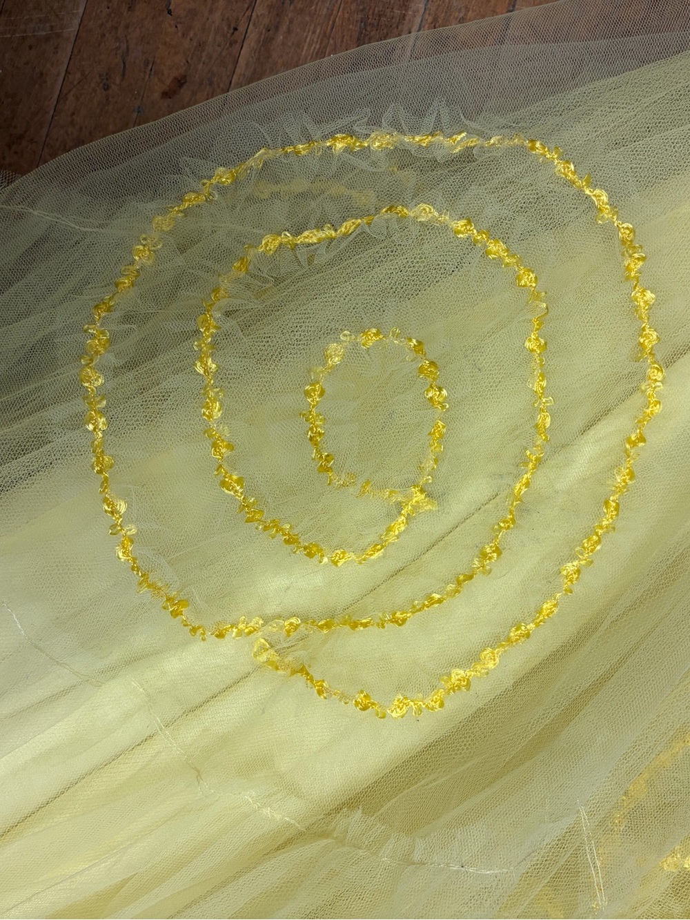 1950s Sunshine Yellow Cocktail Dress - Picture 7 of 7
